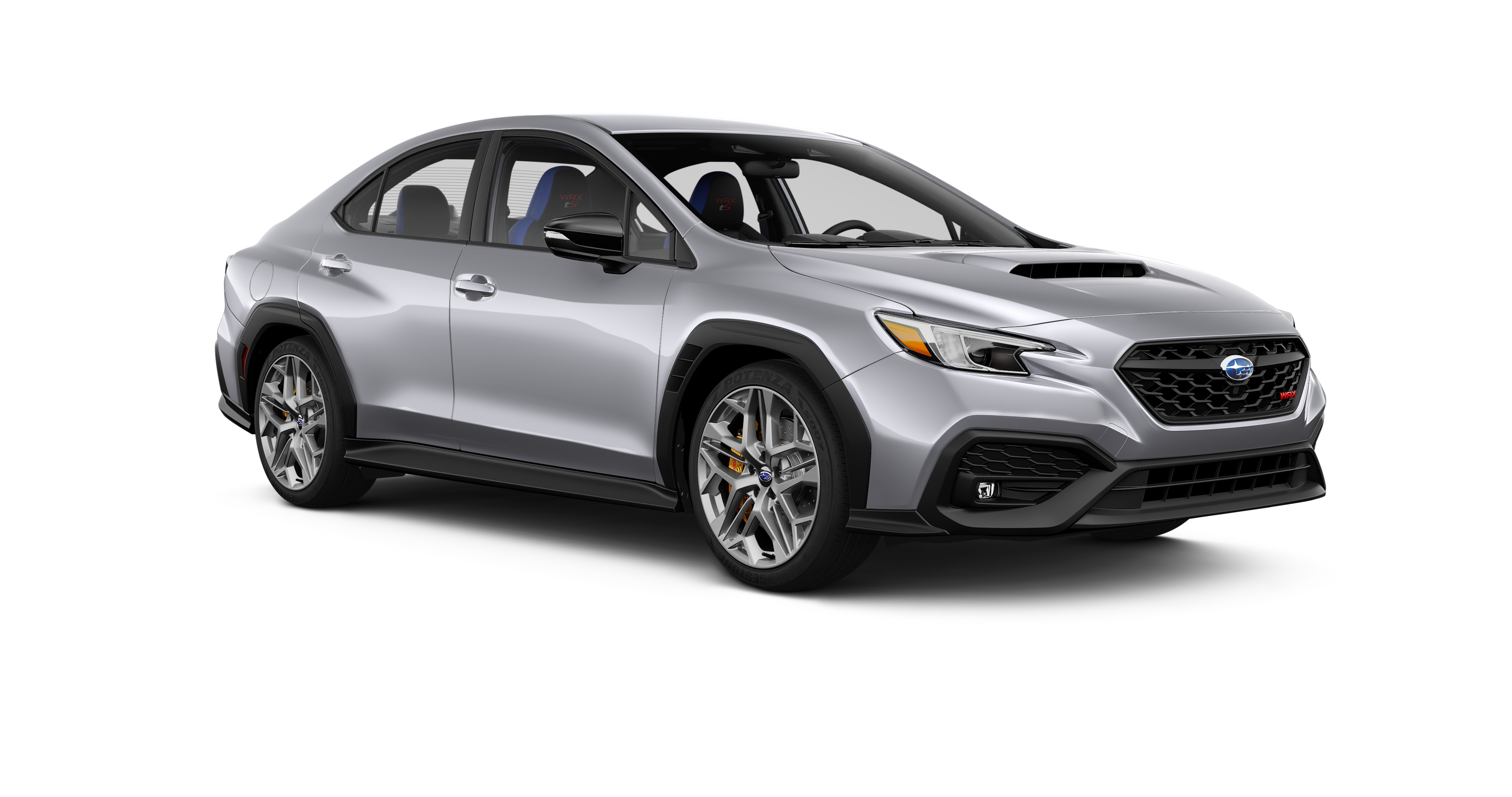 2025 Subaru WRX tS Shown in Ice Silver Metallic