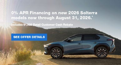 Solterra | Grand Forks Subaru in Grand Forks ND