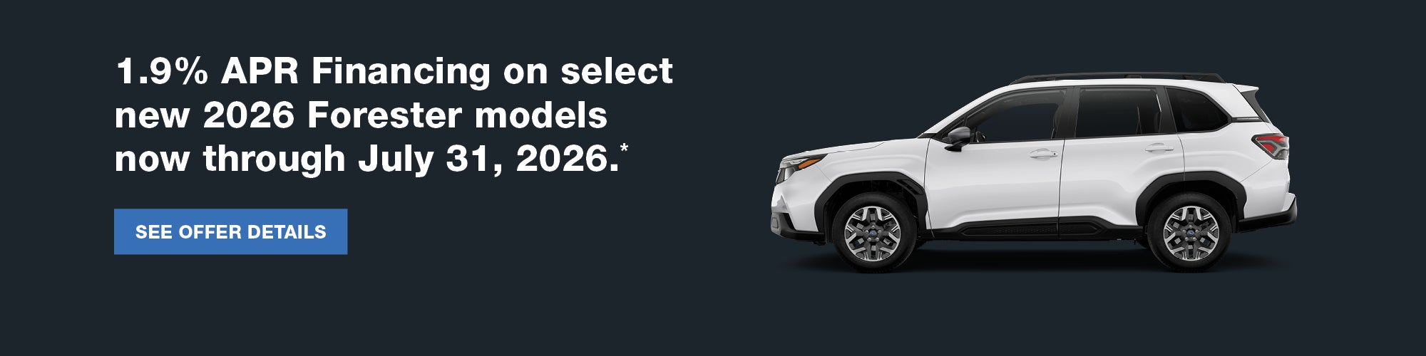 2026 Subaru Forester