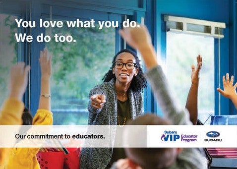 Subaru VIP Educator Program-mobile