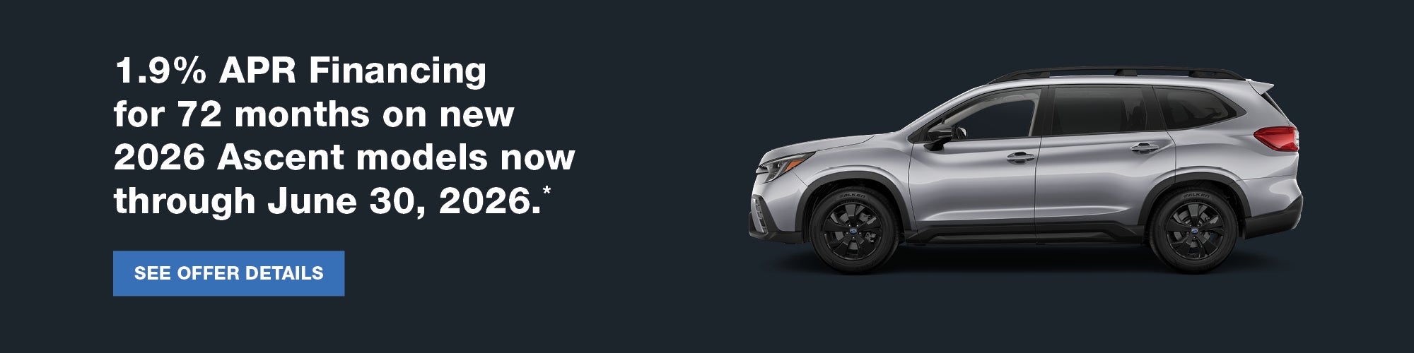 2026 Subaru Ascent