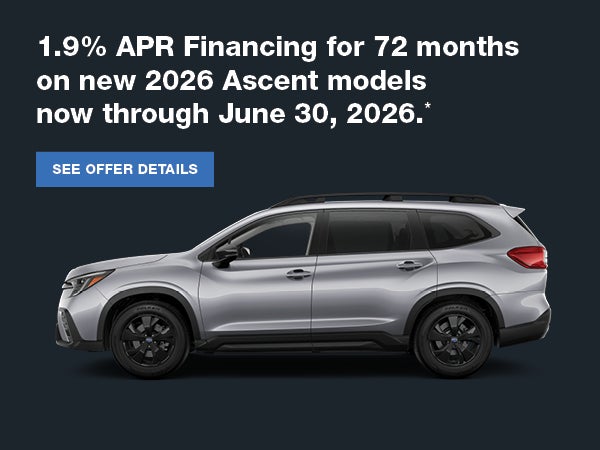 2026 Subaru Ascent
