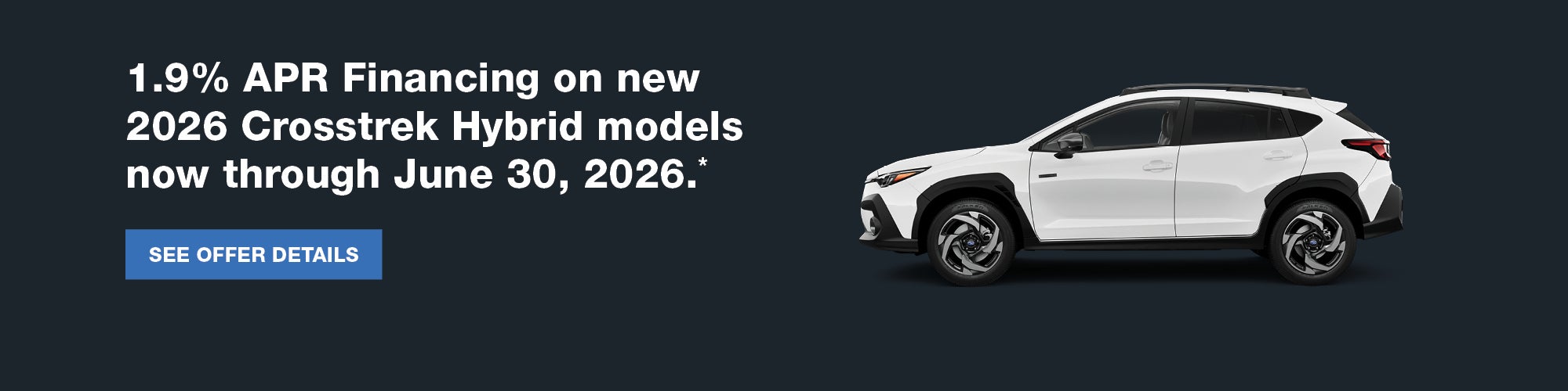 2026 Subaru Crosstrek Hybrid