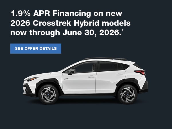 2026 Subaru Crosstrek Hybrid