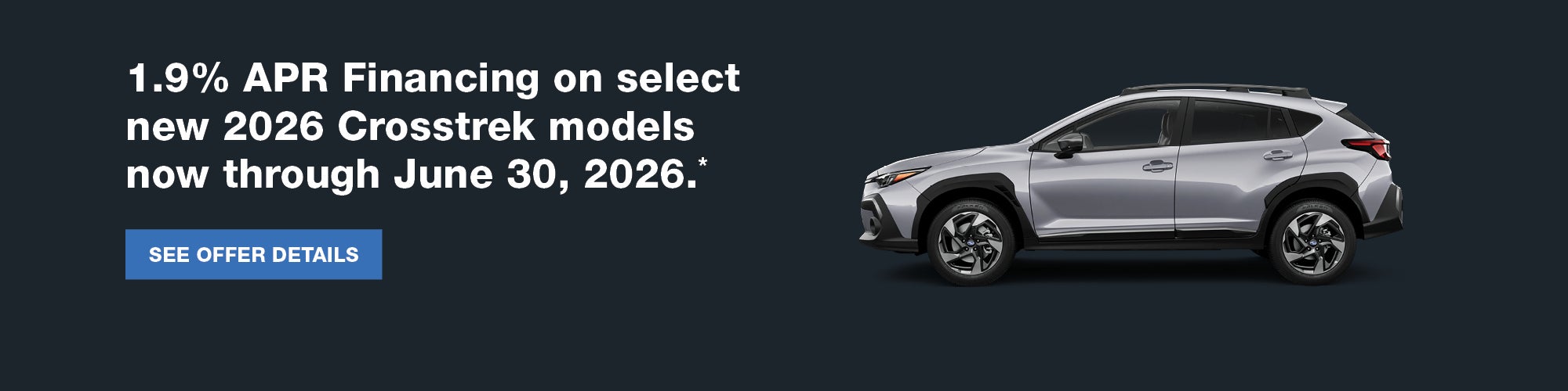 2026 Subaru Crosstrek 