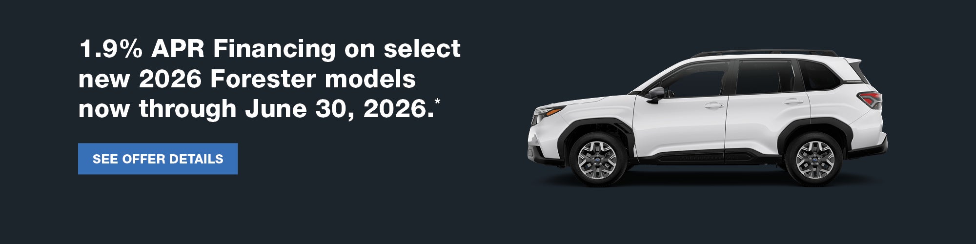 2026 Subaru Forester 